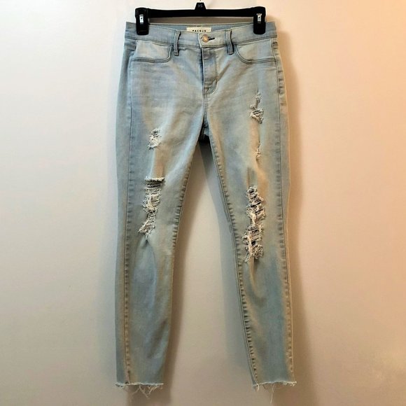 Pacific Sunwear Denim - Pac Sun Distressed Jeans - Misses - Waist 26